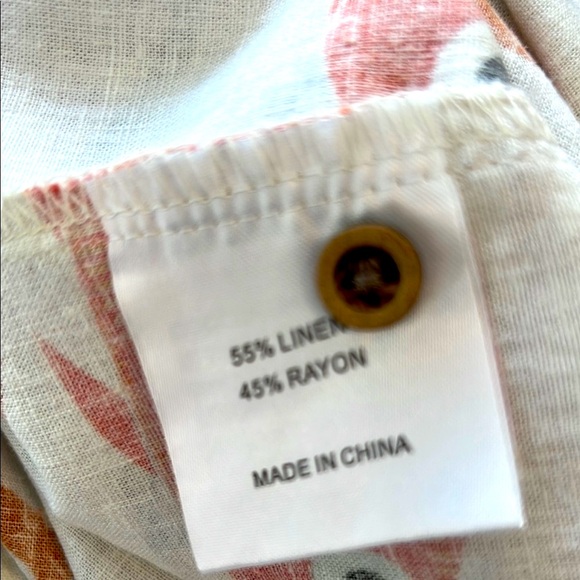 Fish Print midi Dress. Size S. - Picture 6 of 8